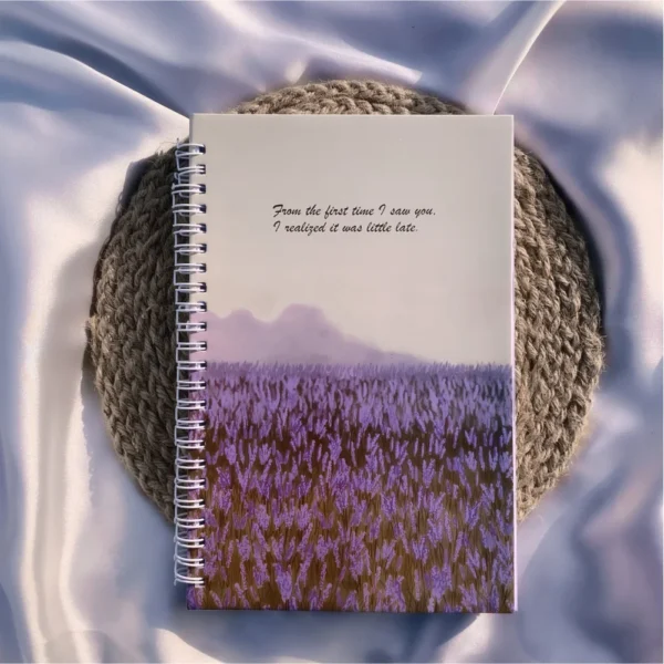 Lavender Misty Notebook