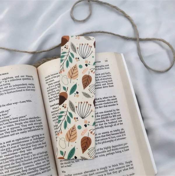 Artistic Leafy Bookmark